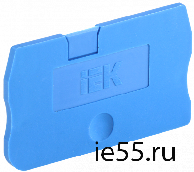 Заглушка для КПИ 2в-1,5/2,5 синяя IEK
