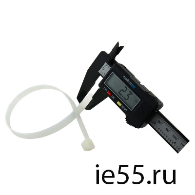 Стяжка пластиковая(хомут нейлоновый) 200х2,3 мм белый уп. 100 шт ЭНЕРГИЯ