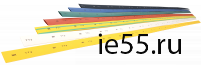 Термоусадочная трубка ТТУ 16/8 зеленая 1 м IEK