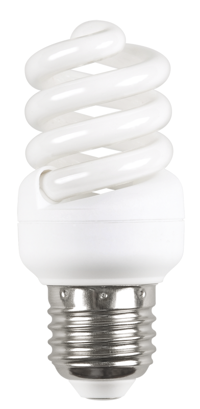 Лампа энергосберегающая спираль КЭЛ-FS Е27 11Вт 4000К Т2 ИЭК 100-009-166 100009166