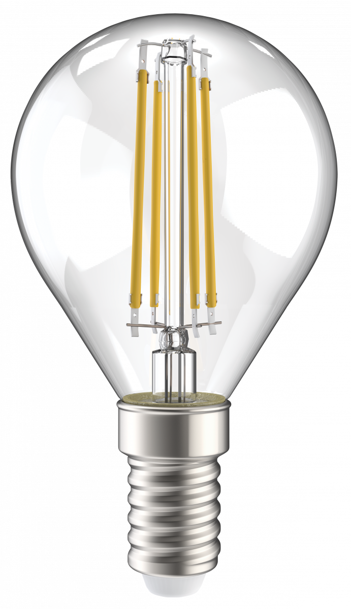 Лампа LED G45 шар прозр. 5Вт 230В 4000К E14 серия 360° IEK 100-013-129 100013129