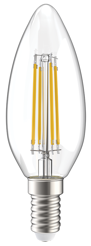 Лампа LED C35 свеча прозр. 7Вт 230В 4000К E14 серия 360° IEK 100-013-123 100013123