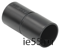 Муфта труба-труба GI32G IEK черный