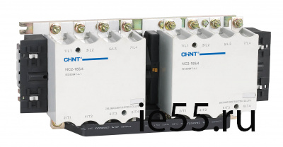 Контактор NC2-185NS реверс 185A 230В/АС3 50Гц (CHINT)