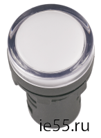 Лампа AD16DS(LED)матрица d16мм красный 230В AC ИЭК