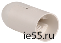 Ппл14-02-К02 Патрон подвесной пластик, Е14, белый, индивидуальный пакет, IEK