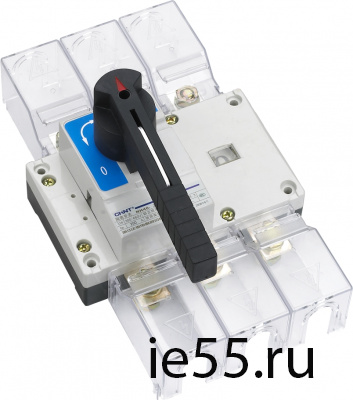 Выключатель-разъединитель NH40-400/3W ,3P ,400А, выносная рукоятка управления (CHINT)