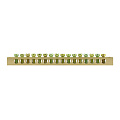 XQ-0609 Шины нулевые без изолятора, крепление по краям