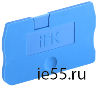 Заглушка для КПИ 2в-1,5/2,5 синяя IEK