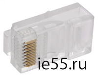 ITK Разъём RJ-45 UTP для кабеля витая пара ШПД