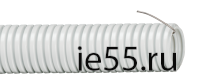 Труба гофр.ПВХ d 16 с зондом (50 м) IEK