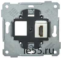 РHDMI-0-Б Розетка HDMI BOLERO IEK