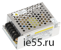 Драйвер LED ИПСН-PRO 25Вт 12 В блок - клеммы  IP20 IEK
