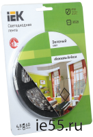 Лента LED 5м  блистер LSR-3528G60-4.8-IP20-12V IEK-eco