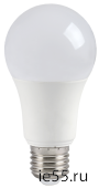Лампа LED A60 шар 20Вт 230В 6500К E27 IEK