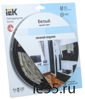 Лента LED 5м  блистер LSR-3528W120-9.6-IP65-12V IEK-eco