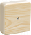 Коробка КМ41216-04 распаячная для о/п 75х75х28 мм сосна (6 клемм 6мм2)