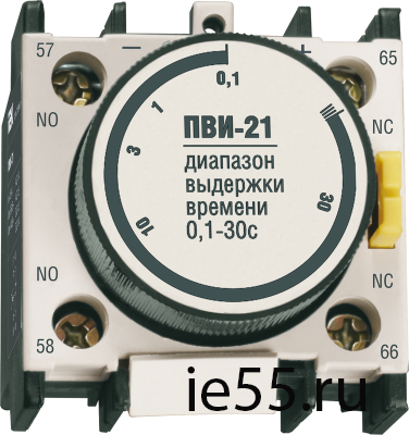 Приставка ПВИ-23 задержка на выкл. 0,1-3сек. 1з+1р ИЭК