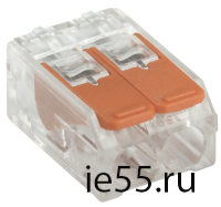 Строительно-монтажная клемма СМК 223-412 (4шт/упак) IEK