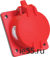 Розетка стационарная ССИ-115 16А-6ч/200/346-240/415В 3Р+РЕ+N IP44 MAGNUM ИЭК