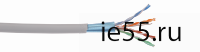 ITK Каб. в.п. ШПД F/UTP кат. 5E 4 пары PVC 305м сер