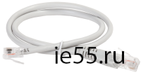 ITK Коммутац. шнур (патч-корд), RJ45-RJ12, 1,5м, серый