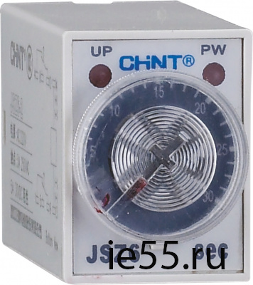 Реле времени JSZ6-2 задержка переключения 2 контактные группы 10s AC220V (CHINT)