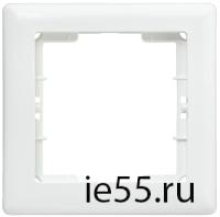 РГ-1-ББ Рамка 1 мест. BOLERO белый IEK