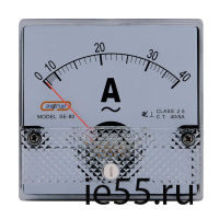 Aмперметр SE-80 (SF-80)     40А/5А  ЭНЕРГИЯ