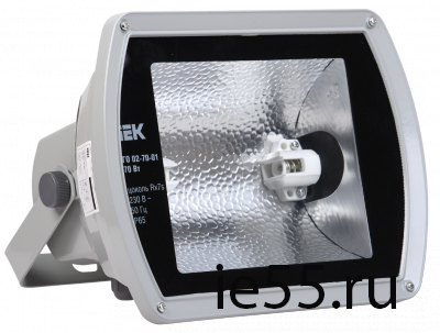 Прожектор ГО02-70-01 70Вт Rx7s серый симметричный  IP65 ИЭК