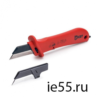 Нож диэлектрический НМИ-04 с доп. лезвием (КВТ)