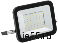 Прожектор СДО 06-50 светодиодный черный IP65 4000 K IEK