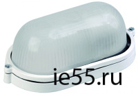 Светильник НПП1401 белый/овал 60Вт IP54  ИЭК