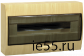 Корпус модульный пласт. навесной ЩРН-П-18 (сосна) IP41 IEK
