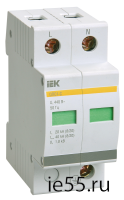 Огр-ль имп. перенапр. ОПС1-D 2Р In=5kA Un=230B Im=10kA ИЭК