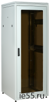ITK LINEA N 42U 800х800мм стекл. пер. дв. задн. металл. сер.