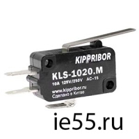 Микровыключатель KLS-A1.020.M 1НО+1НЗ, Iном.=1,5 А 125/250 VAC (AC-15), Ith=10 А, 20 млн циклов