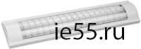 Светильник ЛПО3017/решетка 2х30 Вт 230В Т8/G13 ИЭК