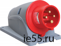 Вилка стационарная ССИ-514 16А-6ч/380-415В 3Р+РЕ IP44 MAGNUM ИЭК