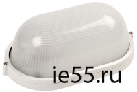 Светильник НПП1201 белый/овал 100Вт IP54  ИЭК