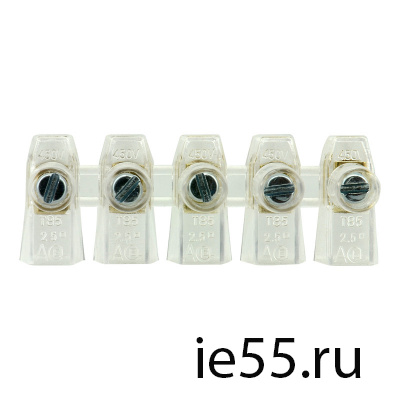 Клеммник концевой изолированный TTB-05 2,5mm  ЭНЕРГИЯ (40/уп)