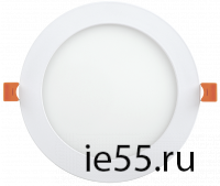 Светильник ДВО 1606 белый круг LED 12Вт 6500 IP20 IEK