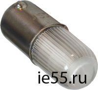 Лампа сменная  красная неон/240В  ИЭК