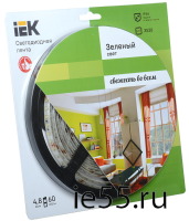 Лента LED 5м  блистер LSR-3528G60-4.8-IP65-12V IEK-eco