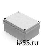 Коробка распаячная для наружного монтажа с гладкими стенками 150х110х85мм,  IP44 серая (C 101003316