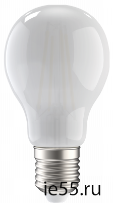 Лампа LED A60 шар матов. 11Вт 230В 3000К E27 серия 360° IEK