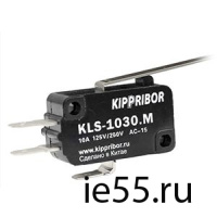 Микровыключатель KLS-A1.030.M 1НО+1НЗ, Iном.=1,5 А 125/250 VAC (AC-15), Ith=10 А, 20 млн циклов