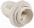 Ппл14-02-К12 Патрон пластик с кольцом, Е14, белый (50 шт), стикер на изделии, IEK