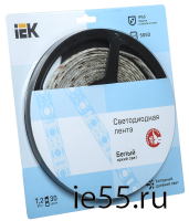Лента LED 5м  блистер  LSR-5050W30-7,2-IP65-12V IEK