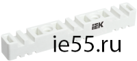 Изолятор шинный плоский ИШП 3P для шин 5 и 10 мм 270 мм IEK